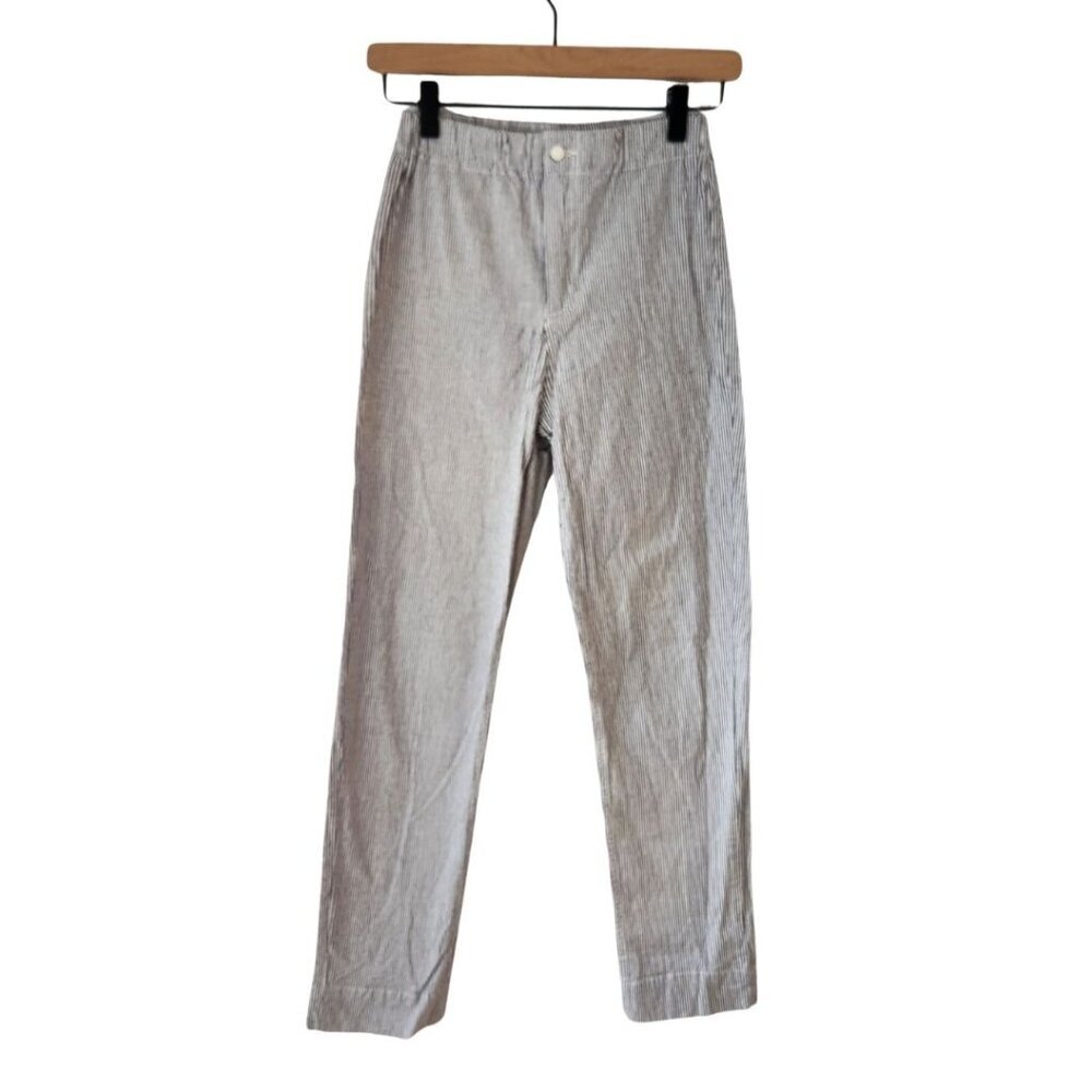 Brandy Melville 100% Cotton Nautical Sailor Stripes Straight Trouser Pants XS